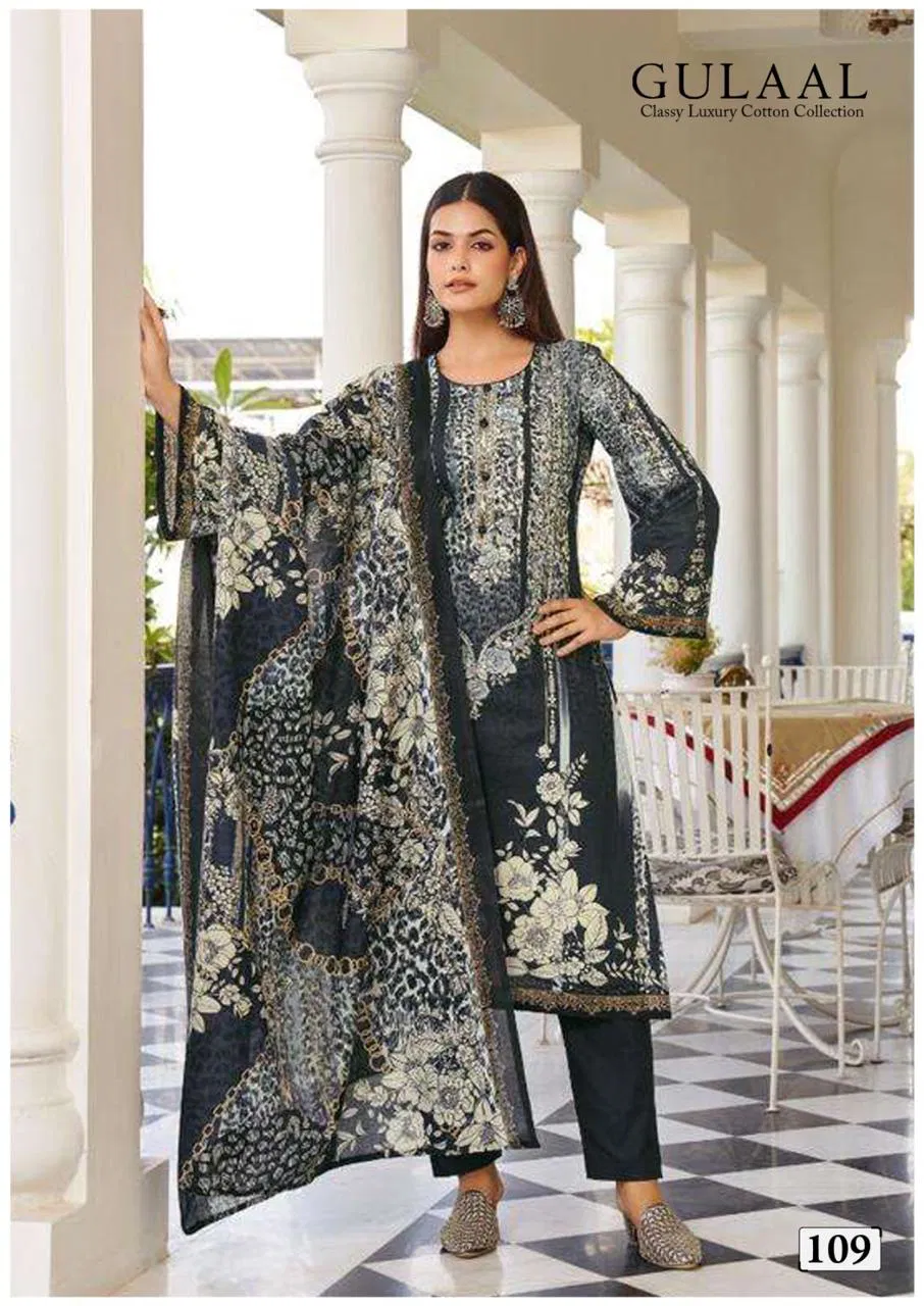 Gulaal Classy Luxury Cotton Collection Vol 11 Pakistani Dress Material Wholesale Online
